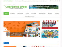 Tablet Screenshot of androidnobrasil.com.br